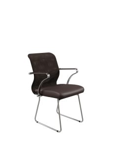 Стул ErgoLife Sit 8 M4-9K — X2+Extra Темно-коричневый/Хром